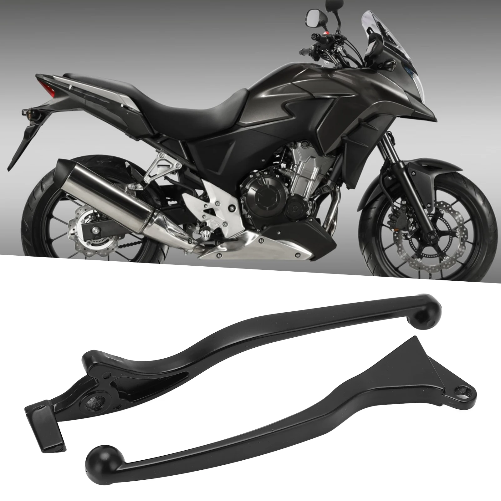 

1 Pair Motorcycle Clutch Brake Lever Handle Replacement For CB190R CB190X CB400X CB400F CBR250R CB500F CB500X 2015‑2017