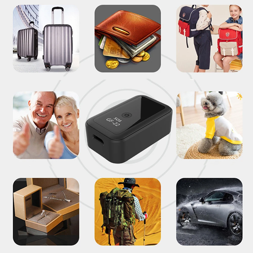 جهاز تعقب GPS للمركبات وتسجيل الصوت ومضاد للفقدان، محدد موقع السيارة في الوقت الحقيقي، التحكم الصوتي، ملحقات السيارة #1