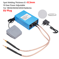 5000W Spot Welding Machine, Mini Battery Spot Welding Device 18650/26650/32650, 10 Gears Adjustable for Thicknesses(0.1-0.3mm)
