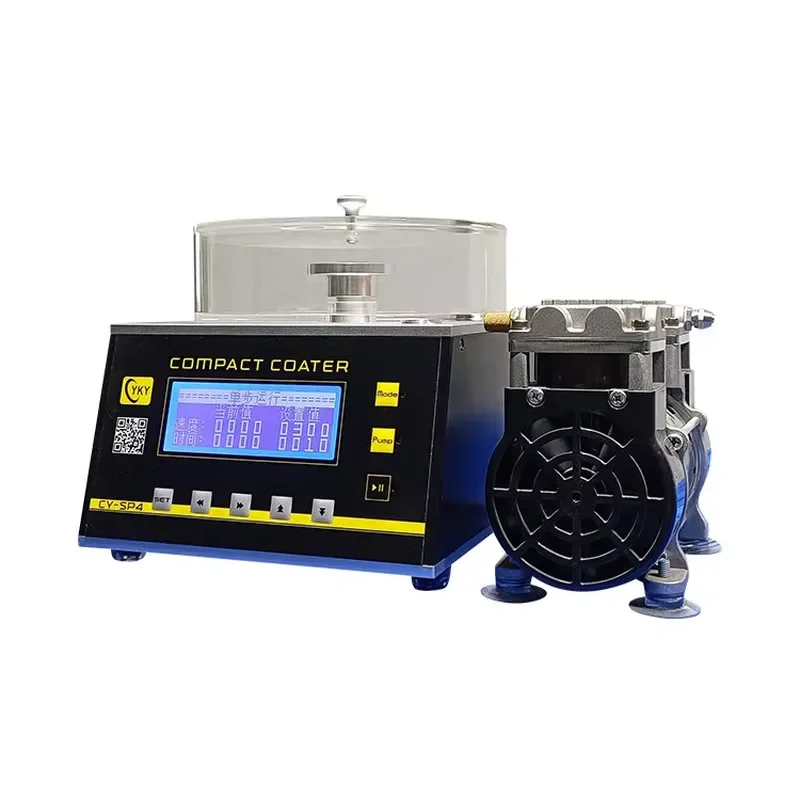 Hot Sell Programmable Vacuum Spin Coater with Vacuum Pump Made in China EZ4 Spin Coating Machine
