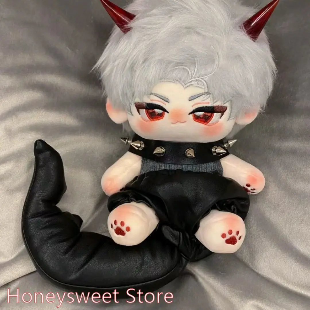 Game Anime Love and Deepspace Sylus Soft Plush Doll Body Plushie 20cm Cartoon Dress Up Cotton Dolls Toys Cosplay Birthday Gift