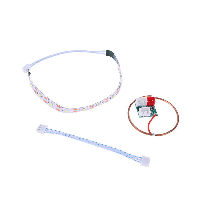 Kit de módulo de interruptor de inducción táctil de separación de aire de mesa de Río de alta calidad, bobina celular de inducción táctil de 5V, tira de luz azul