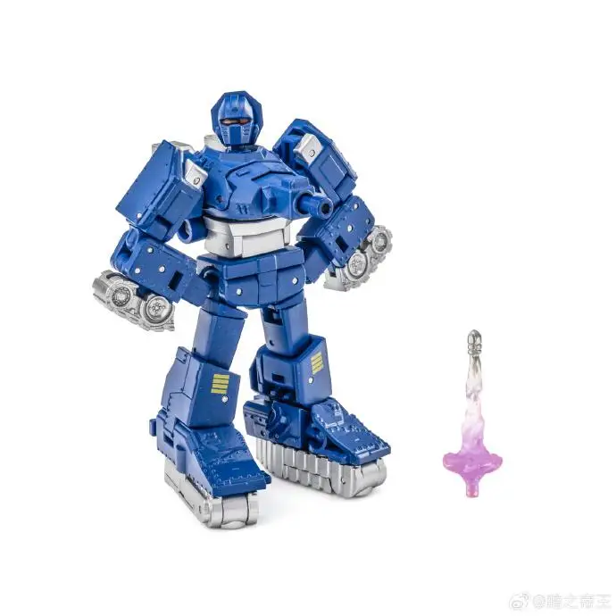 

Small proportional deformation toy NA Newage NAH70B Blue halberd mirror color Transformation tank Toy collection gifts In stock