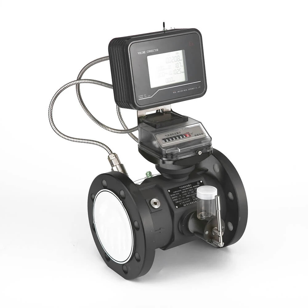 

High Accurate WT Series Turbine Gas Meter Natural Gas Flowmeter With Mechanical And Digital Counter