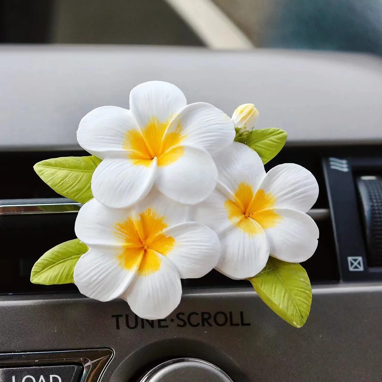 Ins Romantic High-grade Frangipani Flower Silicone Mold Car Aromatherapy Plaster Mold