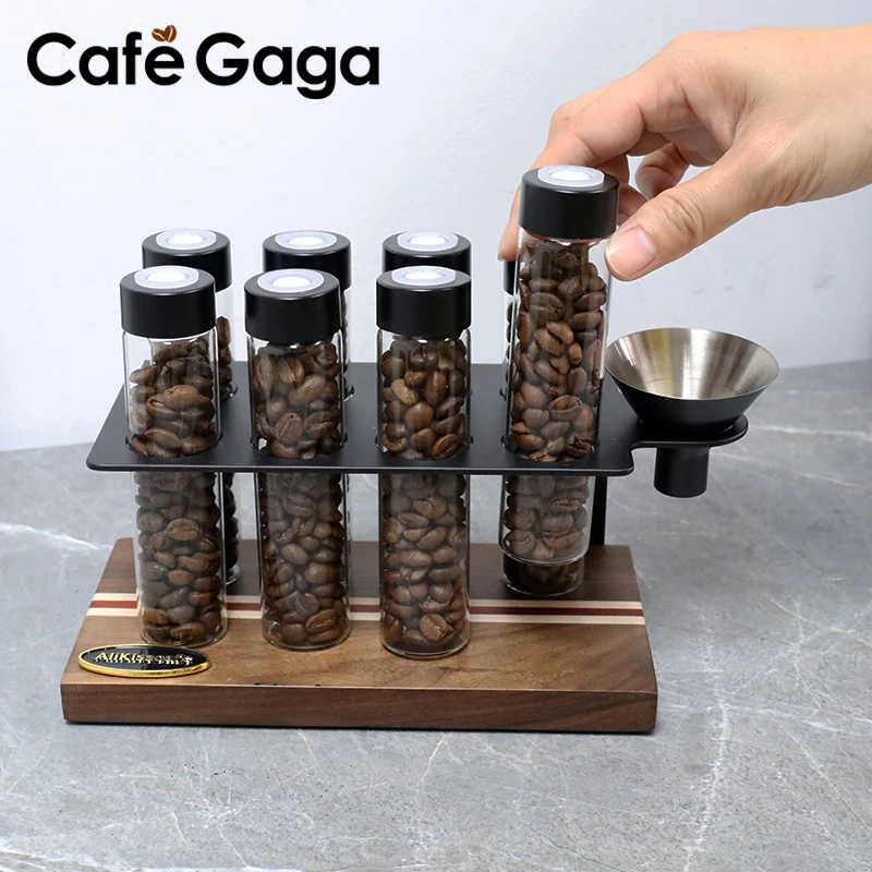 Coffee Beans Storage Container Tube Single Dose 17g 22g One-Way Exhaust Valve Spice Tea Containers Espresso Accessories