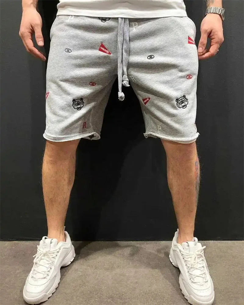 2024 New Spring Summer Men Cargo Shorts Relaxed Fit Breeches Bermuda sports Short Pants cotton jogger Shorts Men\'s sweatpants