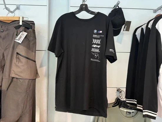 

Мужские и женские футболки BMW Racing Team, американский бренд Cotton Tide, летние мотоциклисты для бездорожья, модифицированные с короткими рукавами