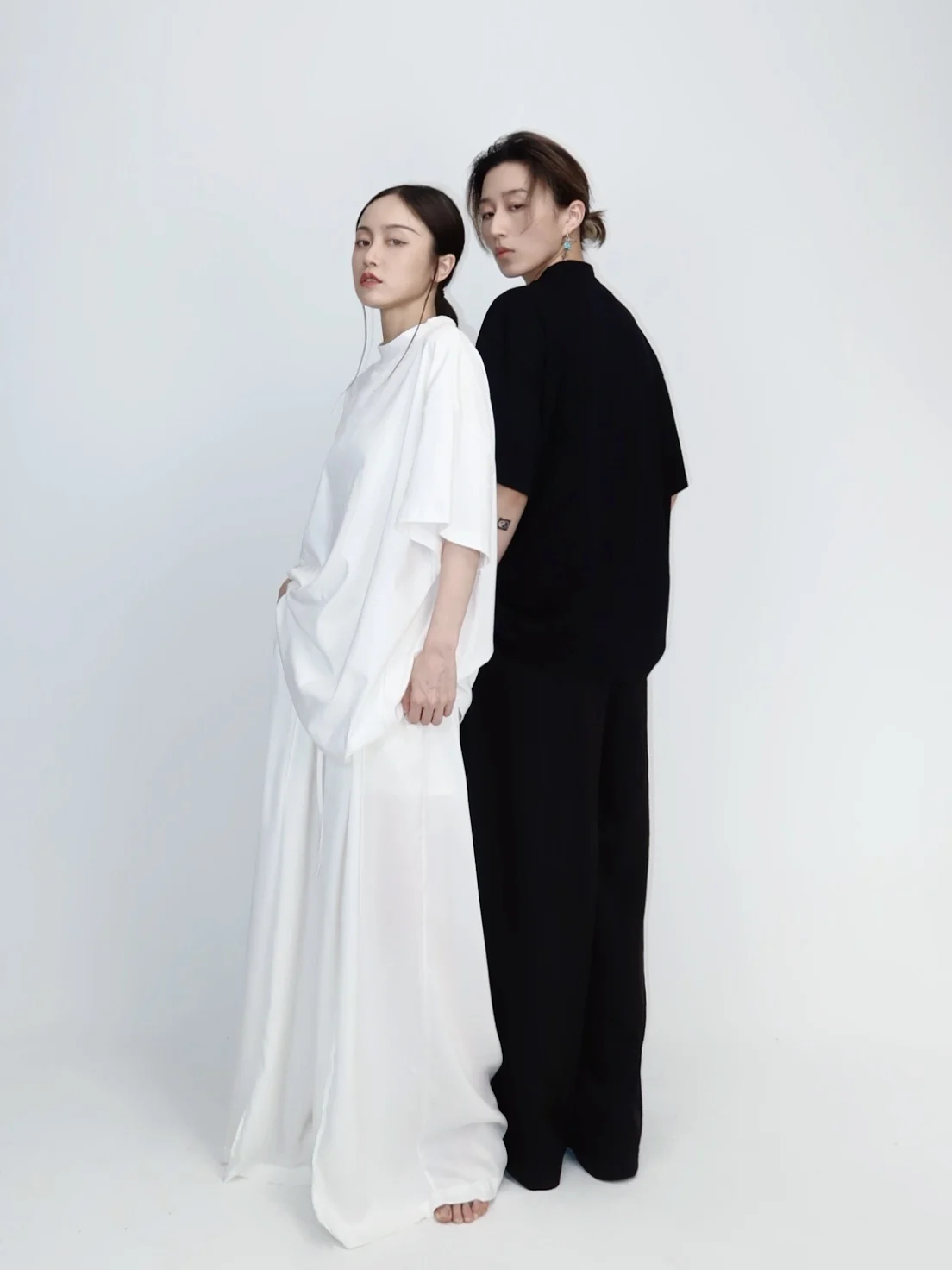 

Мат f-Высокий воротник Свободная футболка Sve Jazz Dance Practice orm Повседневная женская футболка свободного покроя