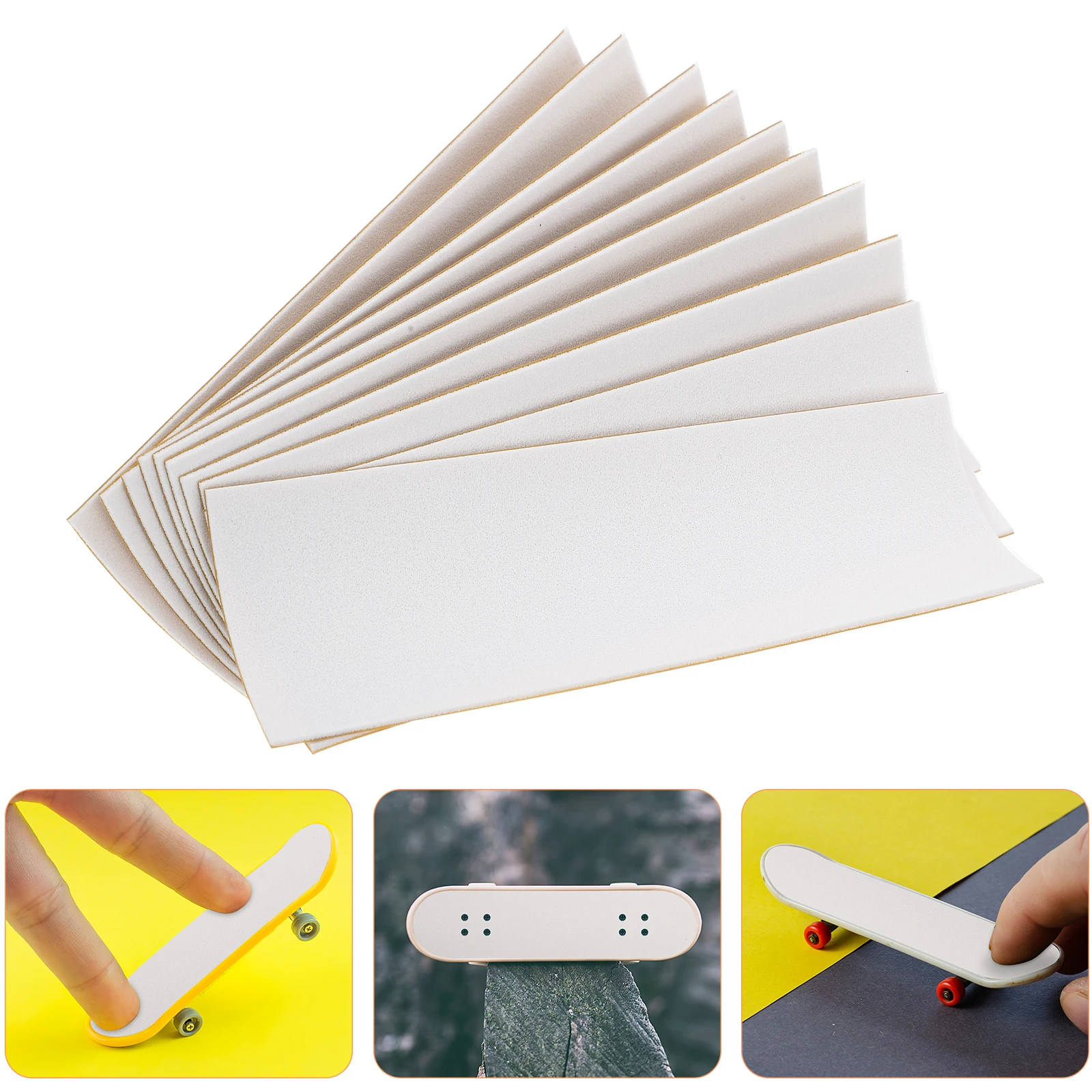 

10 Pcs Non-slip Stickers Grip Tape Skate Board Skateboard Accessories Wide Deck