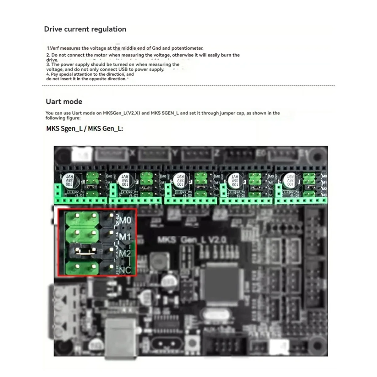A03V MKS TMC2226 Stepper Motor Driver พร้อมฮีทซิงค์ Ultra-Quiet Driver เปลี่ยน TMC2209 TMC2208 3D เครื่องพิมพ์อุปกรณ์เสริม