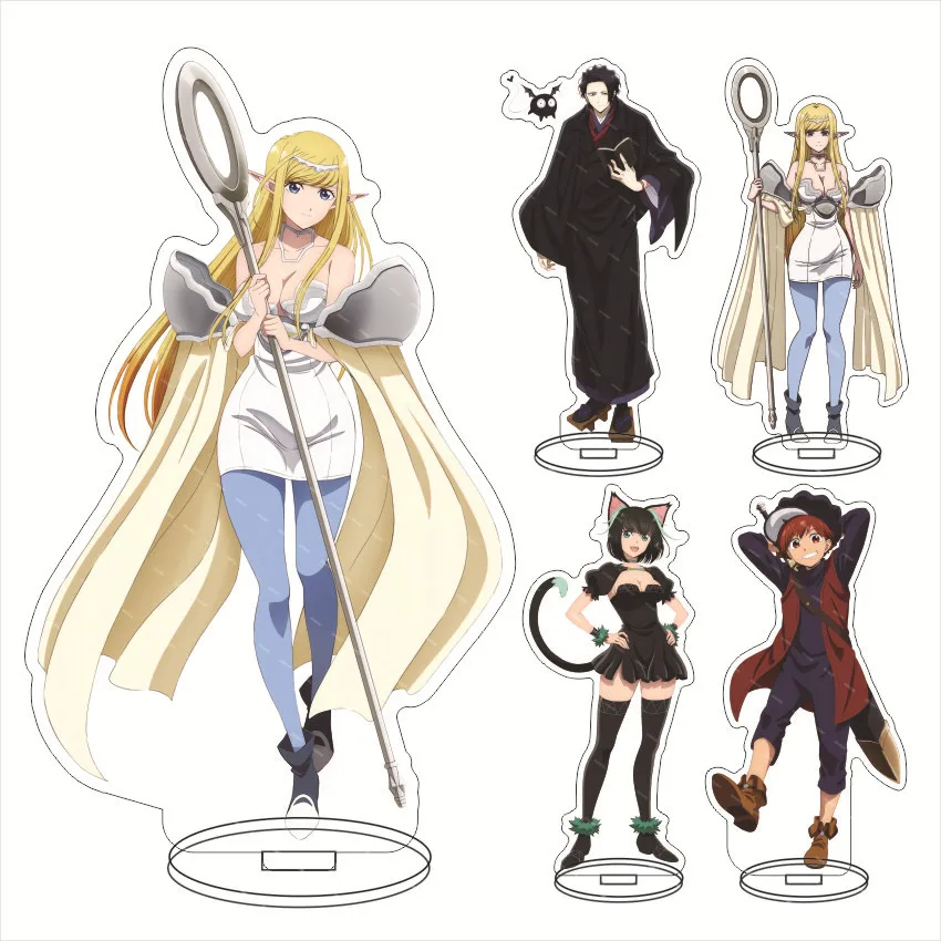 Anime No Longer Allowed In Another World Isekai Shikkaku Acrylic Stand Model Plate Keychain Desk Decor Collection Gifts