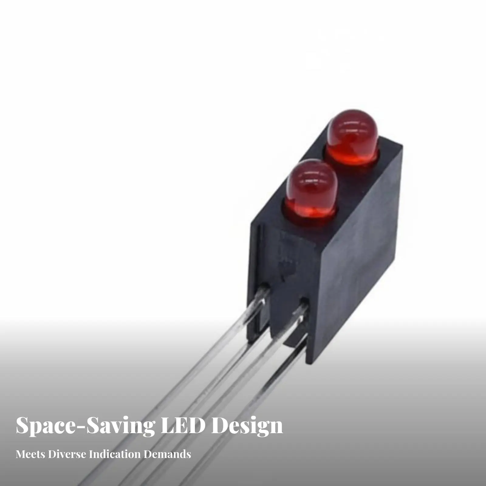

bichromaticColor Light-Emitting Device Housing Clear Polarity Marking Electronic Compsinglent Integrated Holder Upright