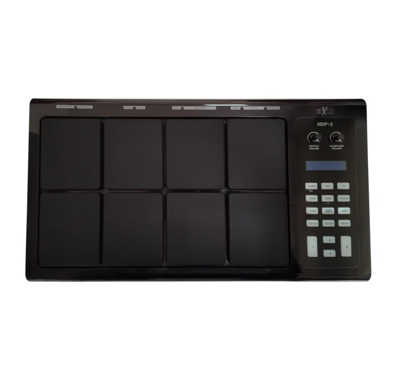 HXM HDP-2 Color Negro Sin Soporte Metálico 8 Pads Instrumentos de Percusión Octapad Profesionales