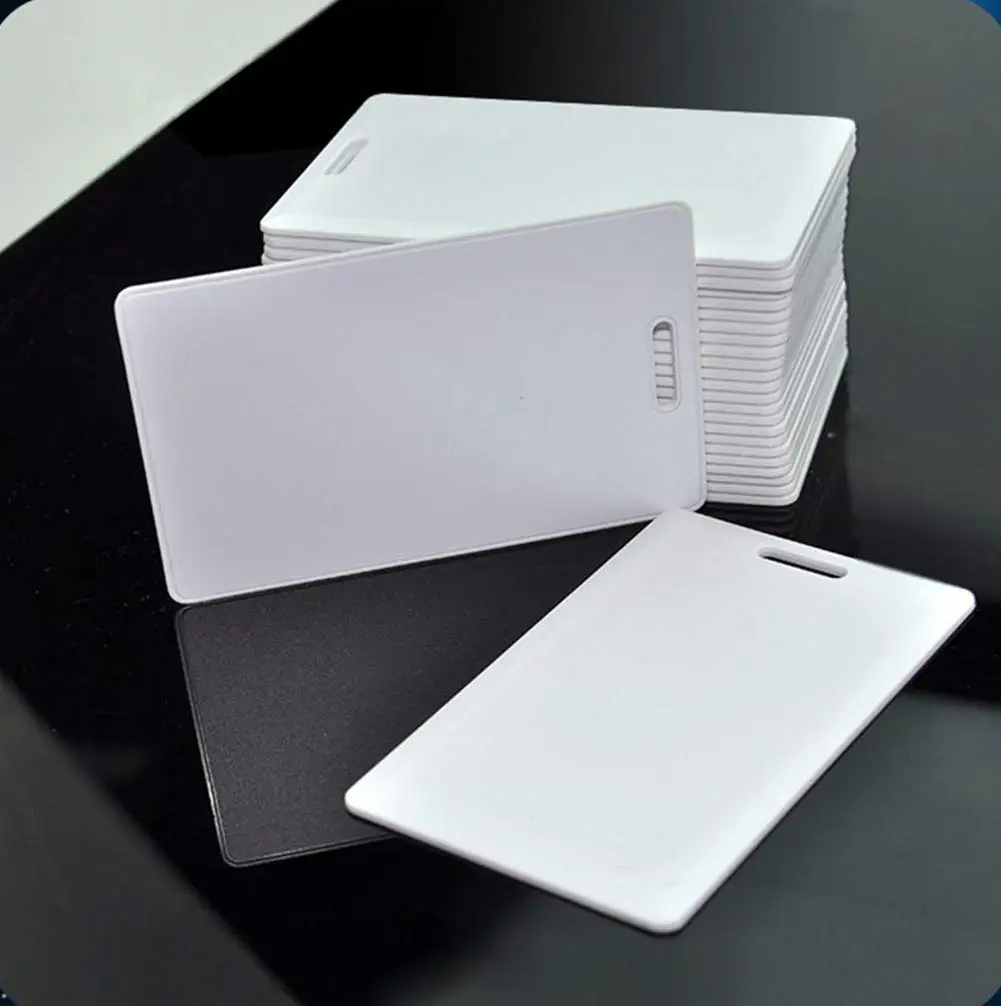 5Pcs T5577 RFID 125khz NFC Tag Proximity Clamshell Card Thick Cards Copy Rewritable Writable Blank 1.8mm