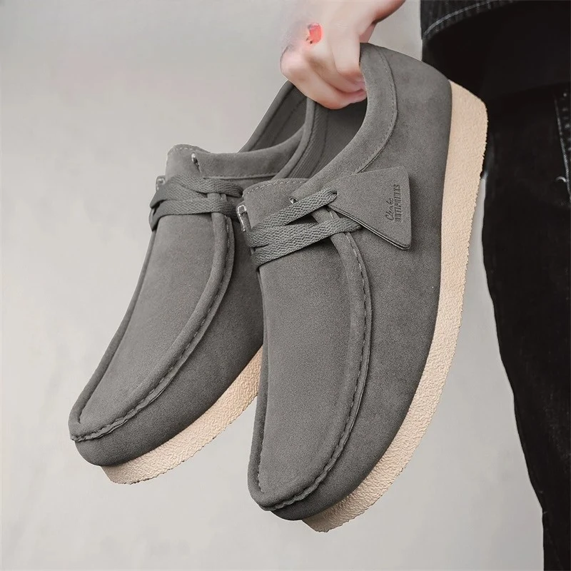 

Men's Trendy New Foot on Fashionable Casual Shoes Man Sneakers Popular Outdoor Versatile Comfortable Thick Soled Mens Shoes