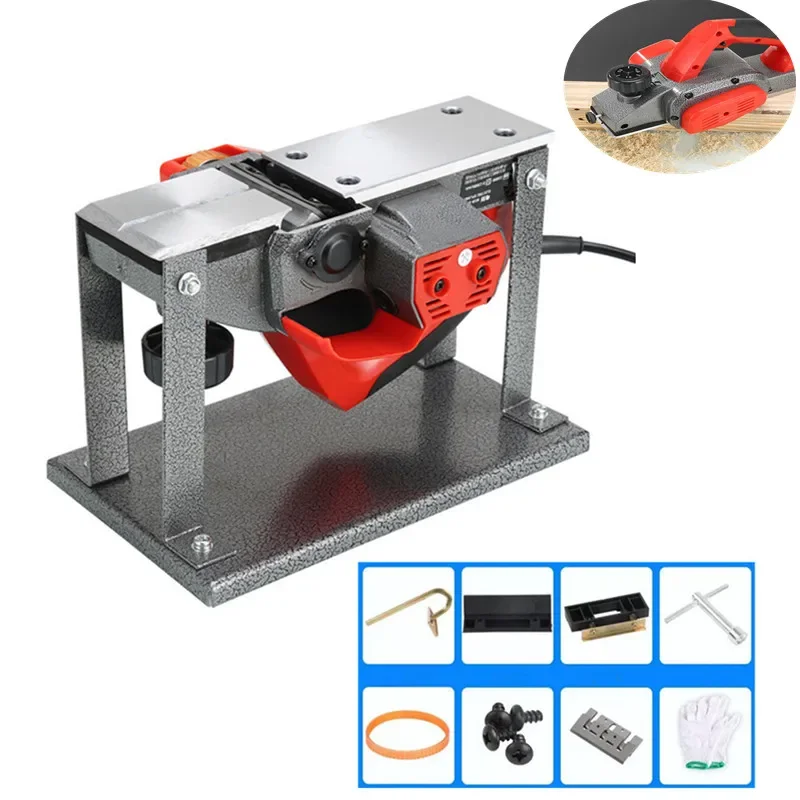 1100W 110/220V  Flip Dual Purpose Electric Planer Carpentry Tools Woodworking Hand-held Copper Wire Wood Planer Cutting Machine