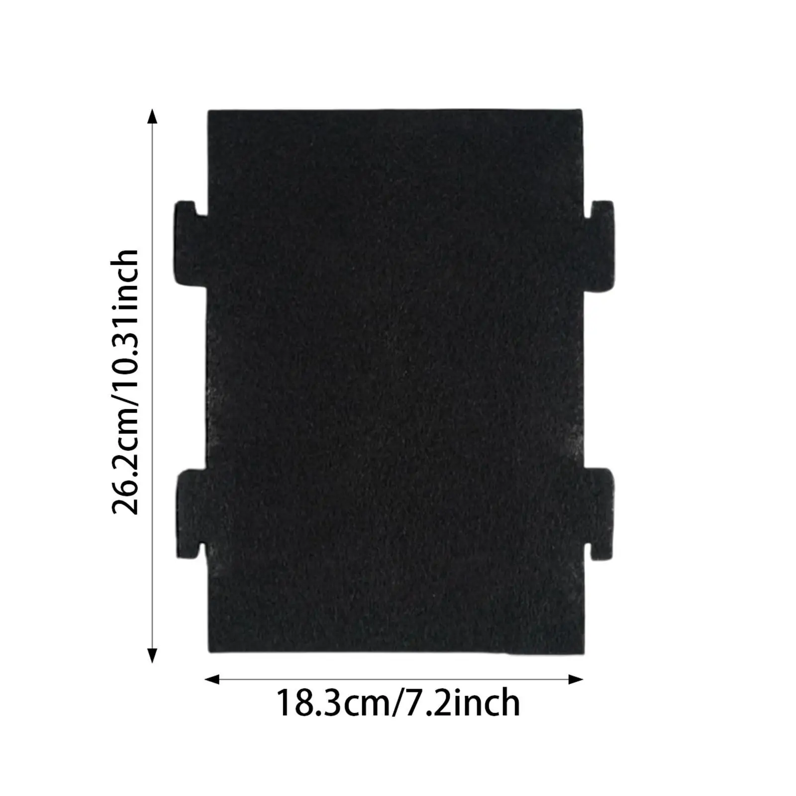 4Pcs Microwave Oven Air Filter Filter Pads for Kitchen Supply Microwave Oven Parts for Kmls311hbl Hotel Restaurant Household