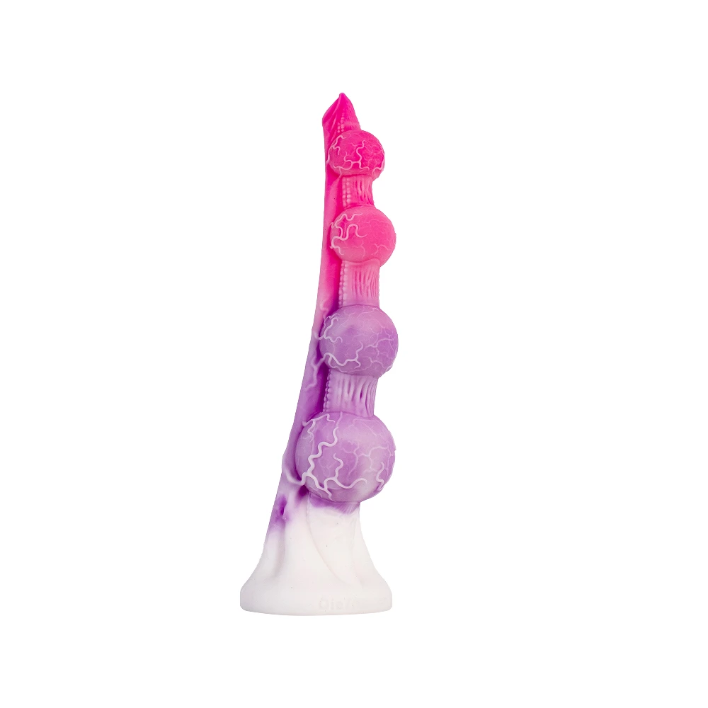 Oieffur Sex Toys Biomimetic Design Anal Plug for Men Gradual Purple Advanced Silicone Women Dildos Available in Multiple Sizes