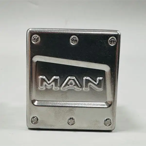 

DIY modification of truck mud head and trailer exhaust tank with metal accessories For 1/14 MAN Upgrade Parts stainless steel