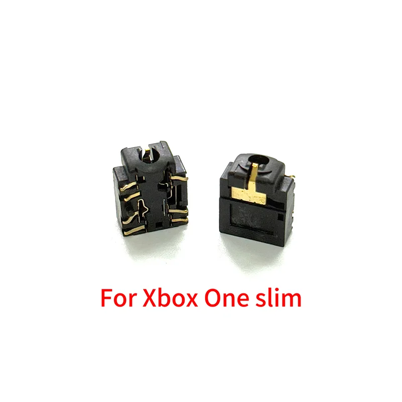 20 unids/lote original nuevo para Xbox One Slim Elite 3,5mm auriculares toma de salida de Audio conector de auriculares para controlador Xbox Series S/X