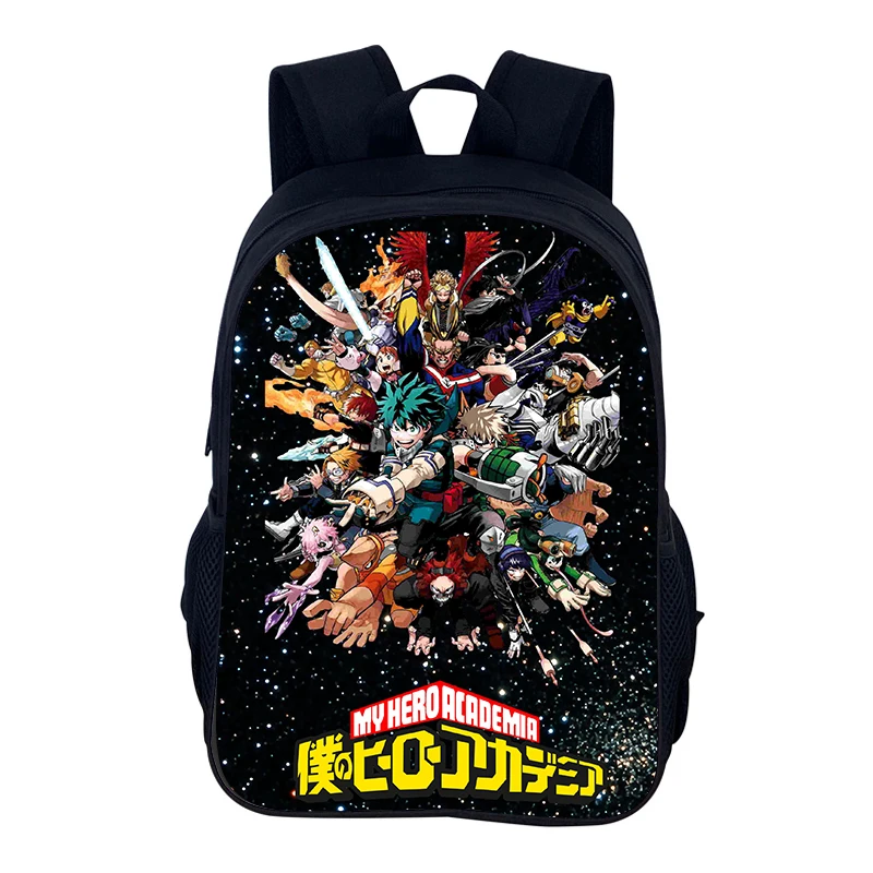 حقيبة ظهر مدرسية من M-My Hero Academia حقيبة ظهر مدرسية حقيبة ظهر Mochila Student M-My Hero Academia حقيبة ظهر هدية عيد الميلاد