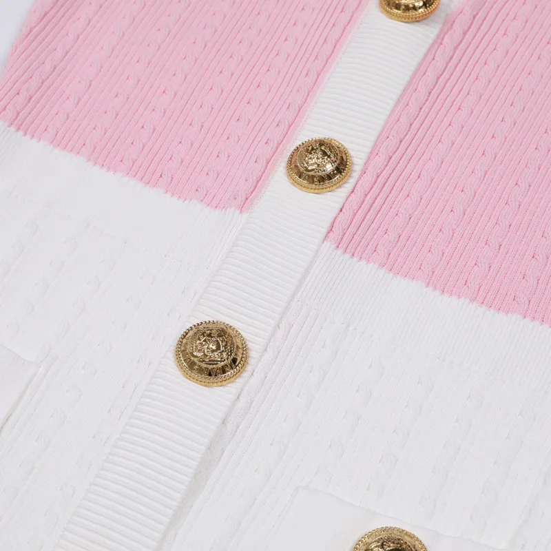 فستان CHUJIE Summer 2025 منسوج بأكمام قصيرة ورقبة على شكل حرف V، فستان ضيق ضيق، ملابس غير رسمية عالية الجودة