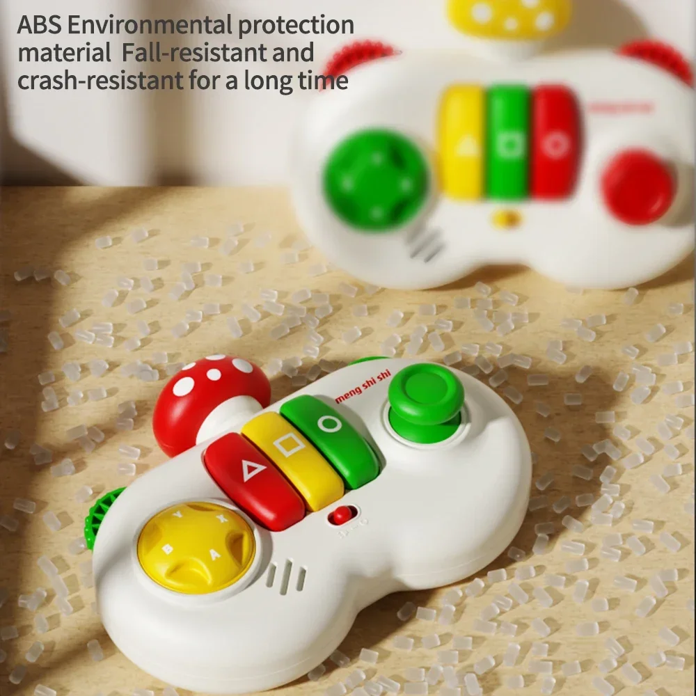 Piano de dedo para bebé, instrumentos musicales de juguete, rompecabezas multifuncional para niños, controlador de juego de simulación, máquina de aprendizaje, juguetes para niñas y niños