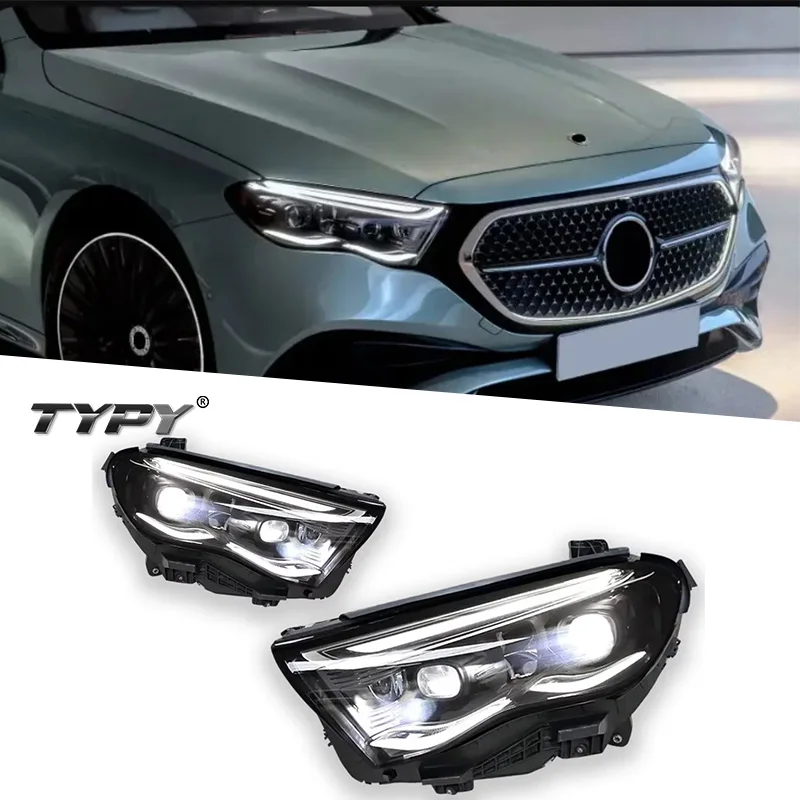 

TYPY Car Head Lamp For Benz E-Class W214 LED Headlight E300 DRL Signal Projector Lens Plug And Play Car Accessories 2024-2025