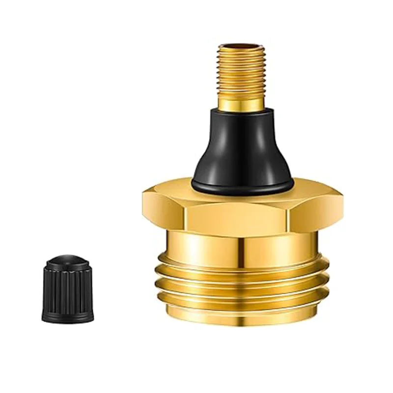 

Латунная выдувная заглушка для автофургонов, клапан для накачивания шин прицепа, порт для накачивания водопроводной трубы, инструмент для утепления, адаптер для выдувания взимку