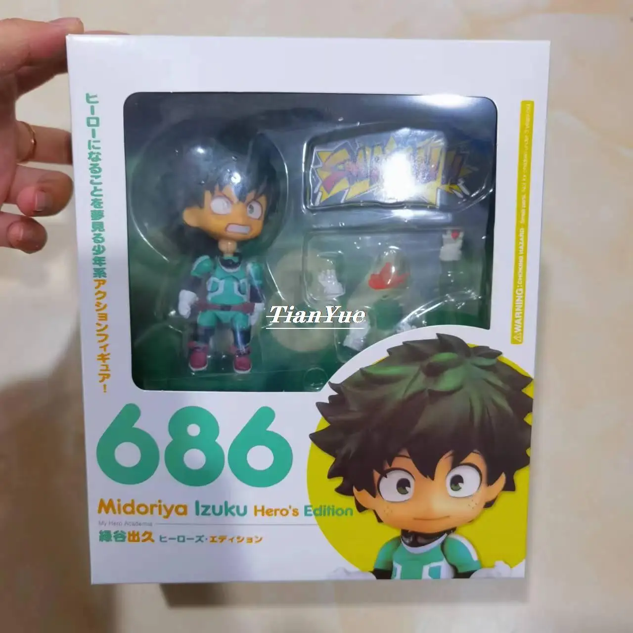 Anime My Hero Academia Midoriya Izuku 686 deku Action Figure PVC Collection Boxed toys for Children 10cm