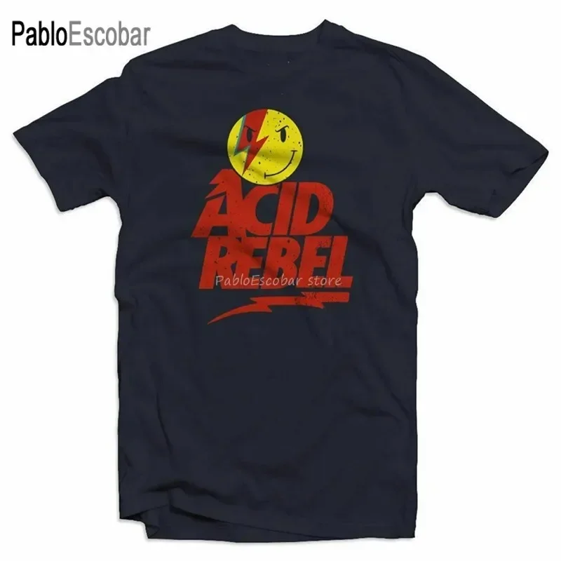 Acid rebel House dance music rave DJ mens techno T-shirt new unisex funny tops tee shirt men Cotton tshirt new man