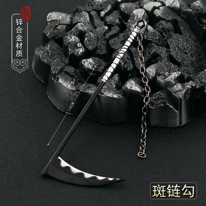 14 سنتيمتر ناروتو لعبة السيف مجموعة مادارا اوتشيها Gunbai مروحة Jūken كين المنجل جميع المعادن النينجا أداة الحرفية نموذج أنيمي تحصيل حلية