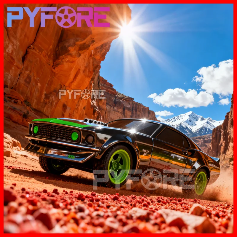 

HPI 160980 NANO-TTR 1/64 Mini RC On-Road Car Remote Control Toy for Adults Kids