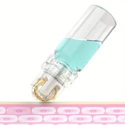 1Pcs Water Soluble 64 Needles 0.25mm Roller Face Skin Care Tool Without Liquid