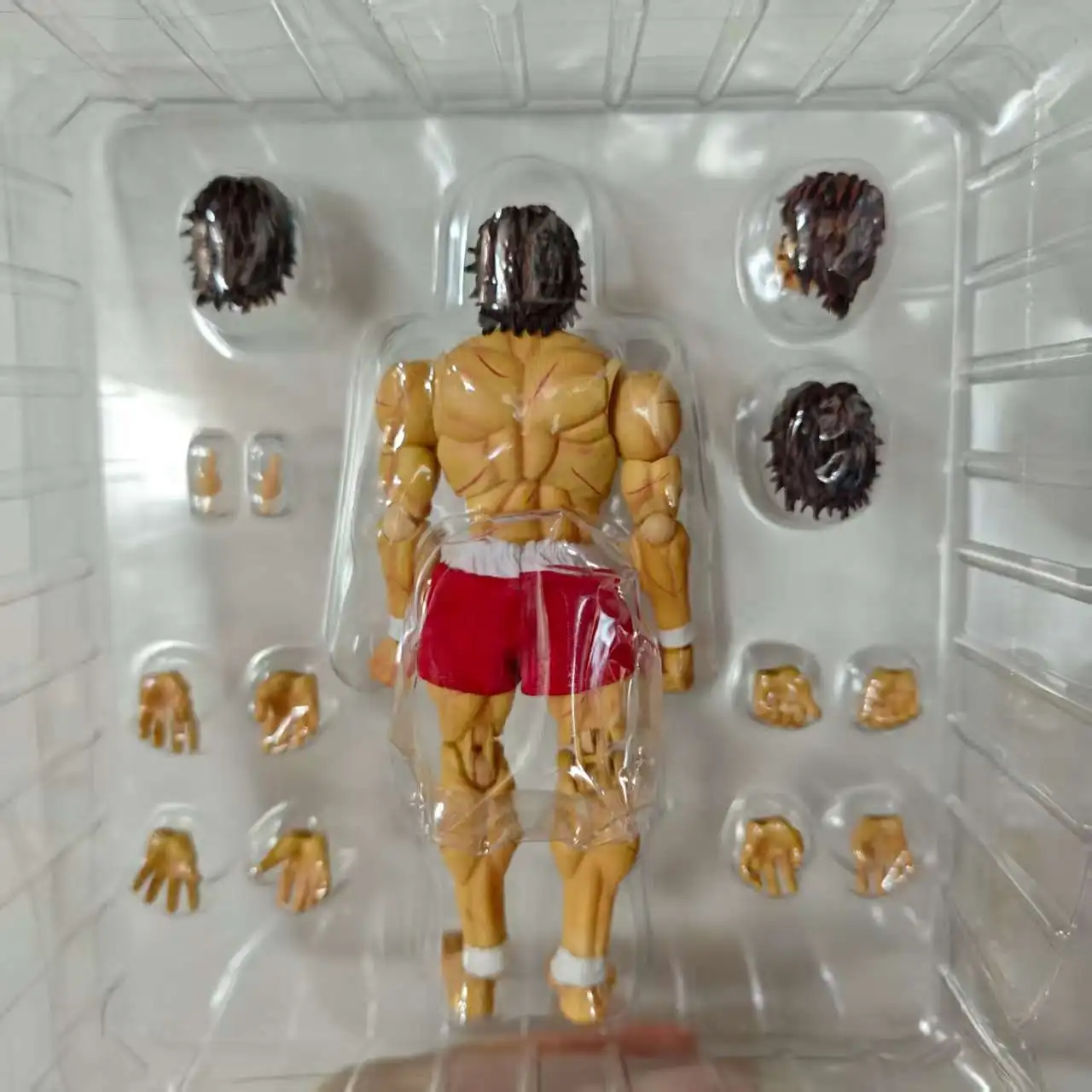 ألعاب شخصيات الحركة البلاستيكية المفصلية من هانما باكي مقاس 18 سم #4