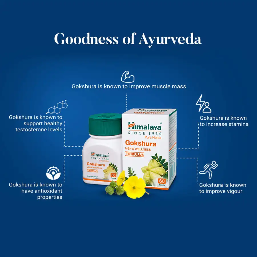 Himalaya Gokshura 60 Tablets