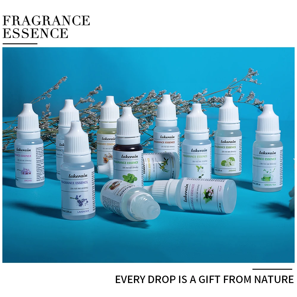 12 pièces bricolage parfum saveur végétalien naturel arôme huile parfums Essence huile gouttes liquide Pigment teinture pour brillant à lèvres bricolage utilisation