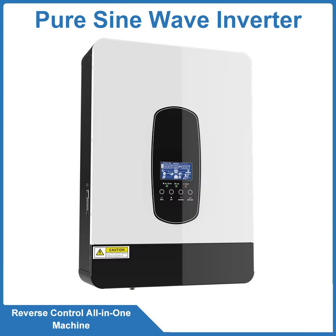 Solar photovoltaic inverter control integrated machine - High-power 1KW - 11KW pure sine wave inverter