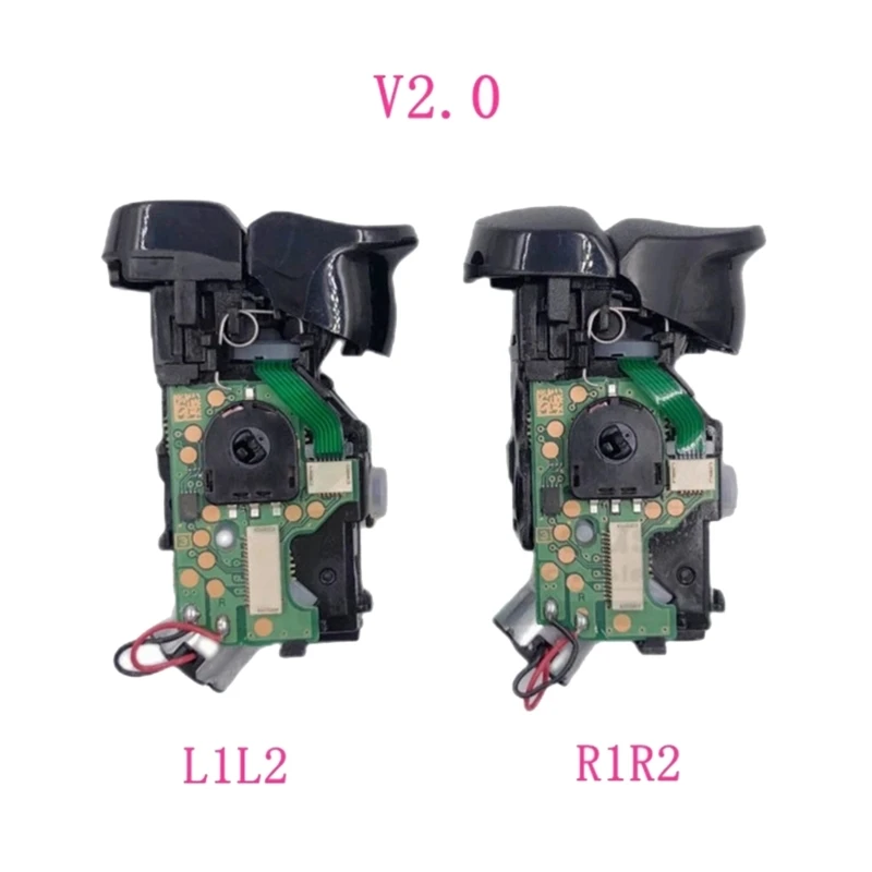 

Durable Left and Right Shoulder Buttons-Trigger Assembly Controller Circuit Board Compatible for ps5 L1 L2-R1 R2 1 Pair