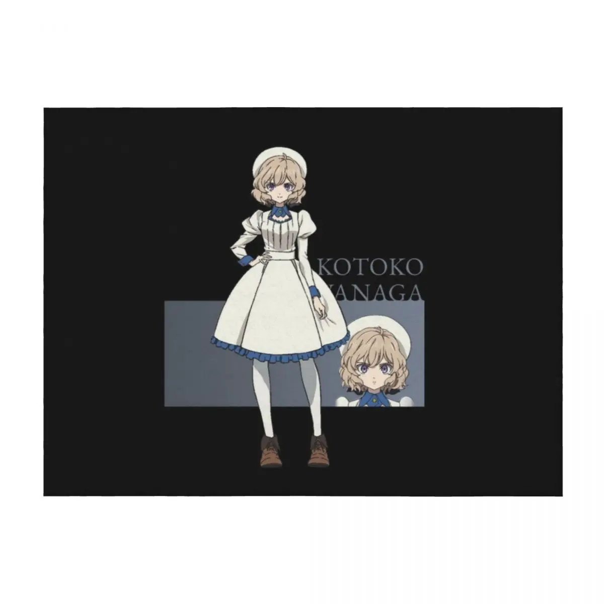 

Kotoko Throw Blanket Sofas manga Soft Stuffeds Blankets