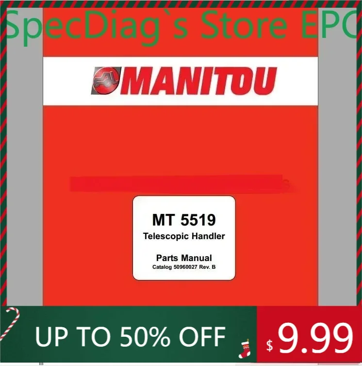 

SpecDiag Manitou Вилочный погрузчик США Полный набор деталей модели Каталог PDF