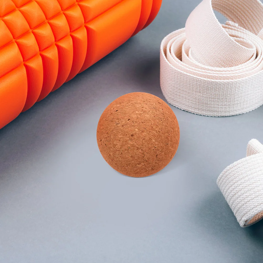

Cork Yoga Massage Ball High Density Non Shedding Muscle Relief Ball for Deep Tissue Therapy and Flexibility Training