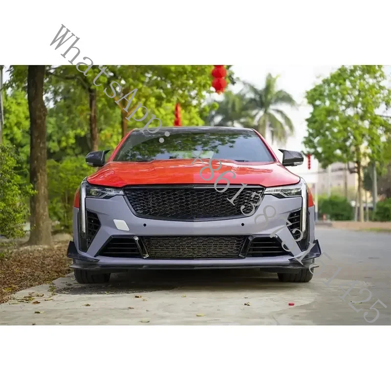 

Suitable High Quality PP Plastic Body Kit Front Bumper Diffuser CT4