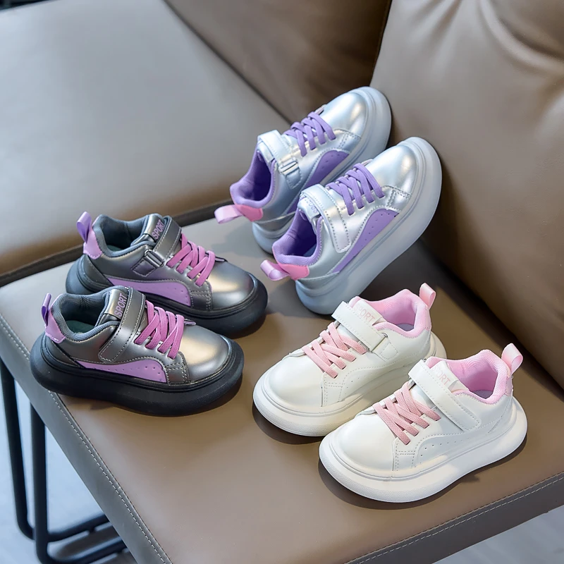 

Kids Casual Shoes Candy Color Children Skate Shoes Anti-kicked 2026 New Fashion Boys Girls Sports Shoes Trendy Comfortable Soft