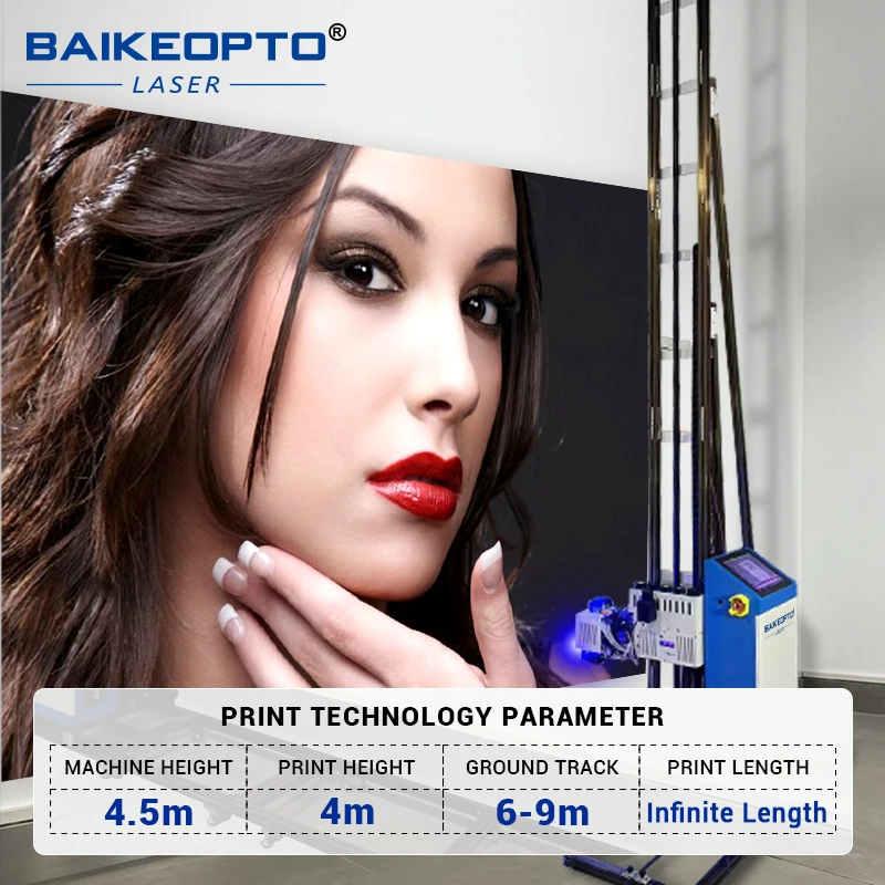 3D UV INK Printing  Wall Printer On Wall Printing Machine Outdoor and Indoor