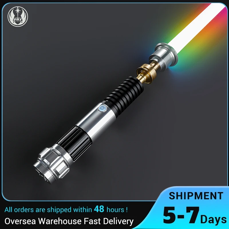 

PHD световой меч, гладкие качели с контролем движения, звуковой шрифт, неограниченное количество цветов, 16 цветов для взрослых, подарки на день рождения, косплей