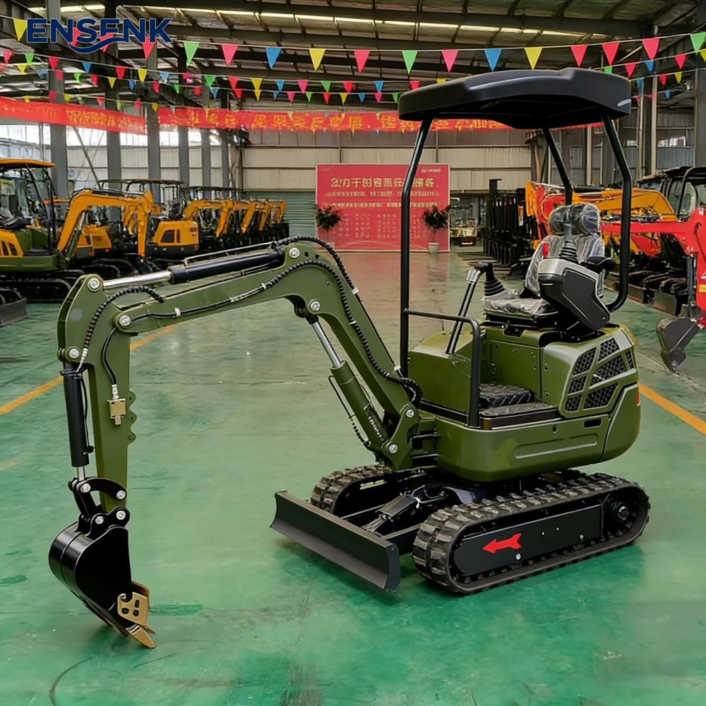 

Mini Excavator 0.8Ton 1.5Ton 2.5Ton Construction 1.7Ton Kubota Engine Multifunctional CE Epa Tools Digger