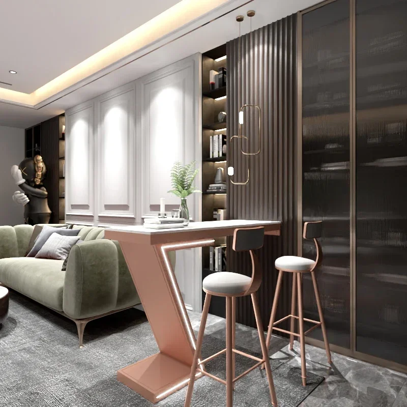 

Bar Tables High Kitchen Liquor Drinks Counter Wall Coffee Dinning Home Furniture Designer Dining Table De Bar De Cuisine Outdoor