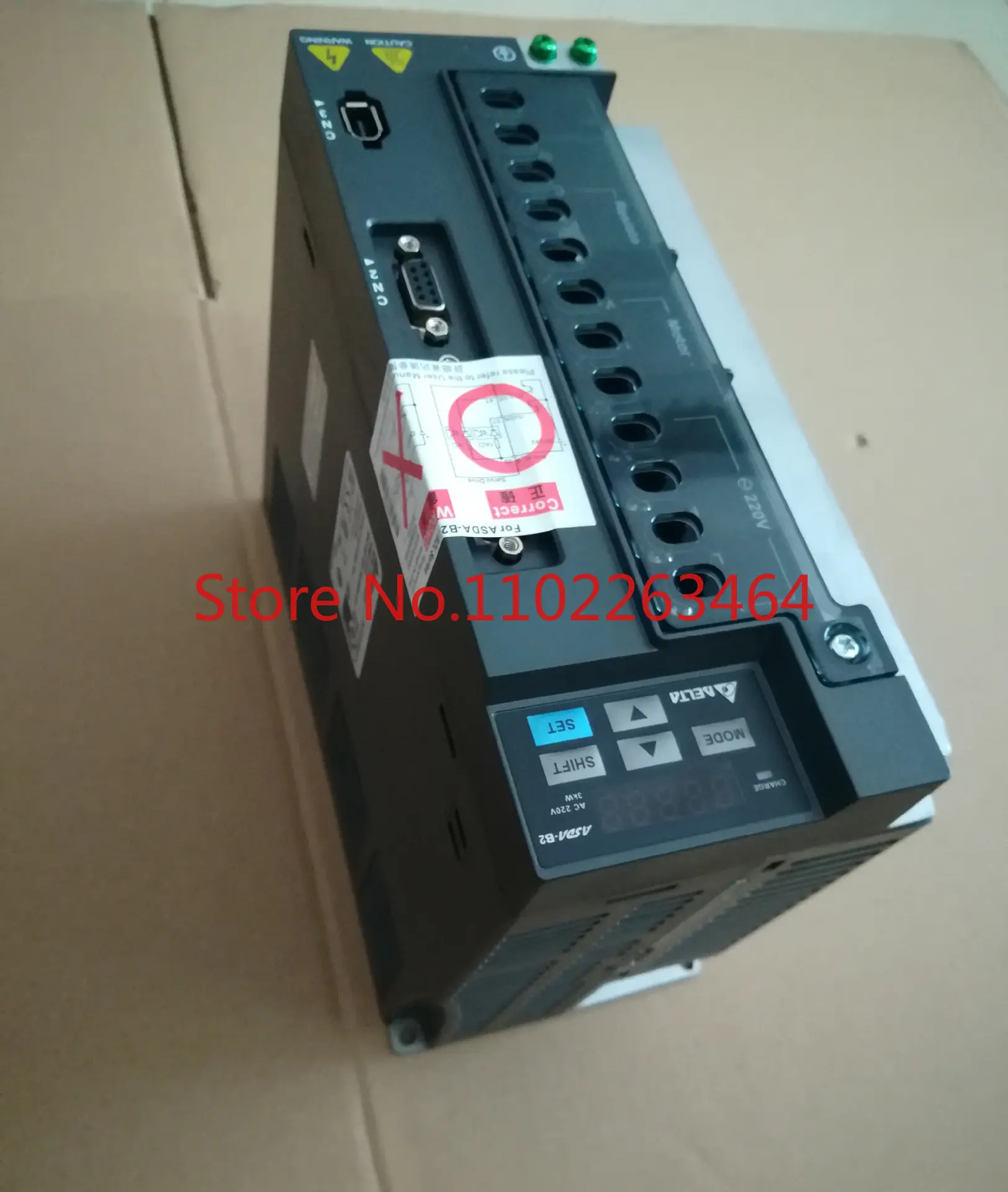 Original Delta A2 Series 400W Servo Drive ASD-A2-0421-E With EtherCAT Function